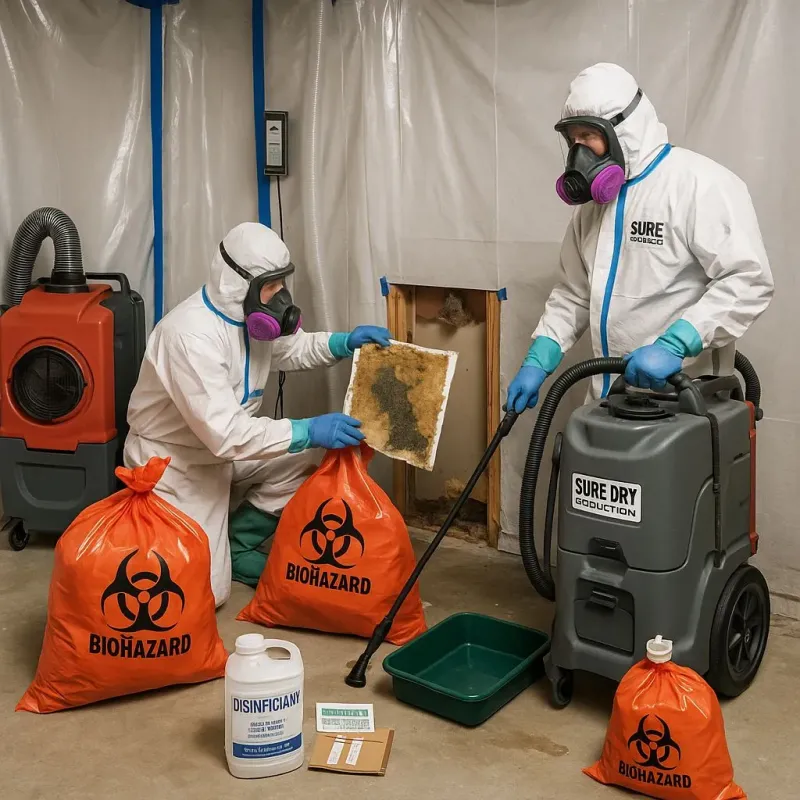 Contaminated Water Handling Protocols process in Lincoln, IL